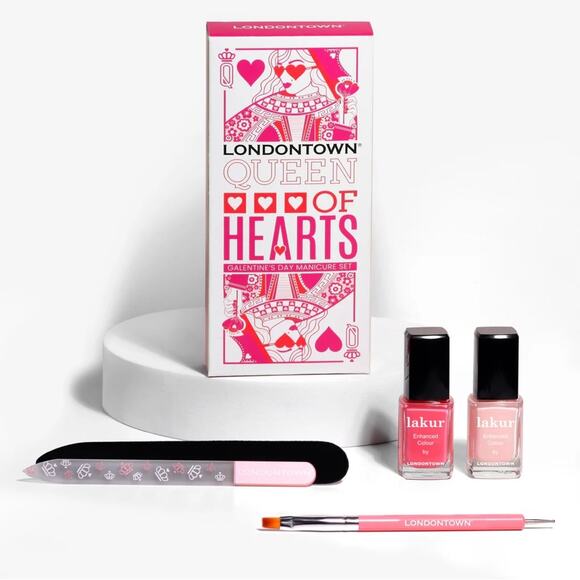 lakur Other - NIB LONDONTOWN Queen of Hearts Galentines Day Set Lakur Pinks fabfitfun